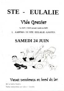 VIDE GRENIER STE EULALIE EN BORN